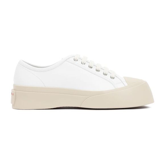 Marni | Shoes | White Low Top Sneaker For Men With Oversized